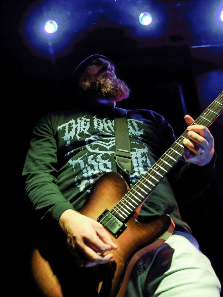 Day of Contempt performing live in Adelaide at Lion Arts Factory 